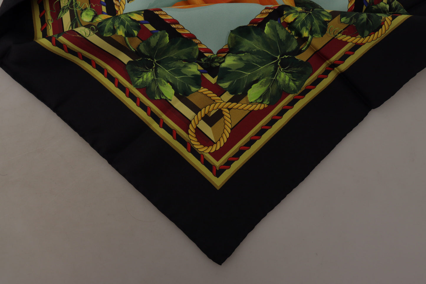 Dolce & Gabbana Exquisite Silk Foulard with Vibrant Print