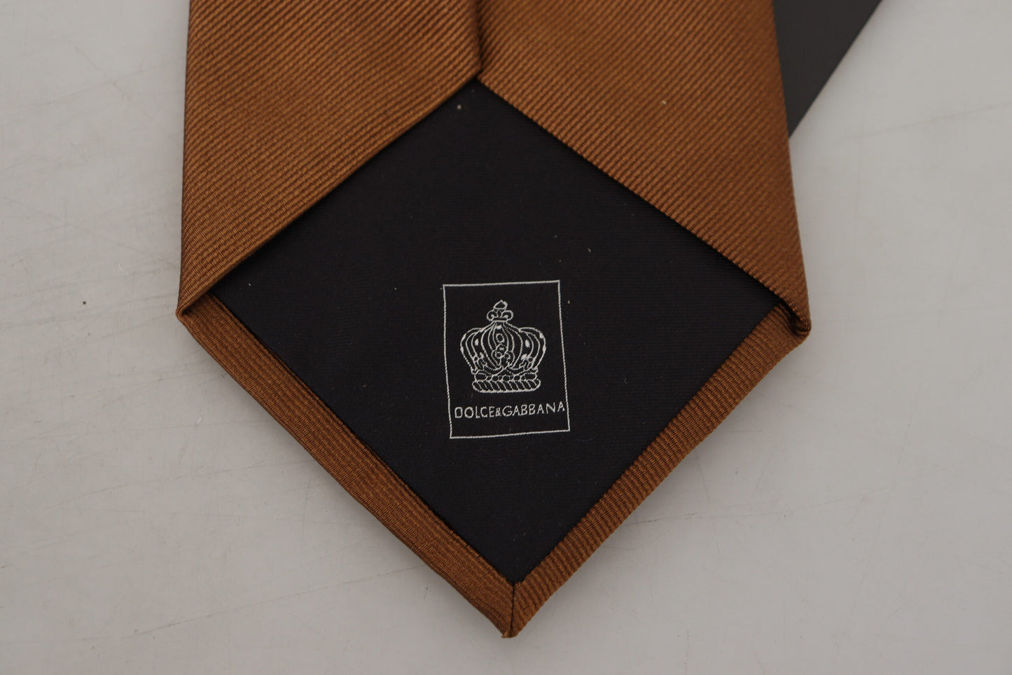 Dolce & Gabbana Elegant Brown Silk Men's Tie