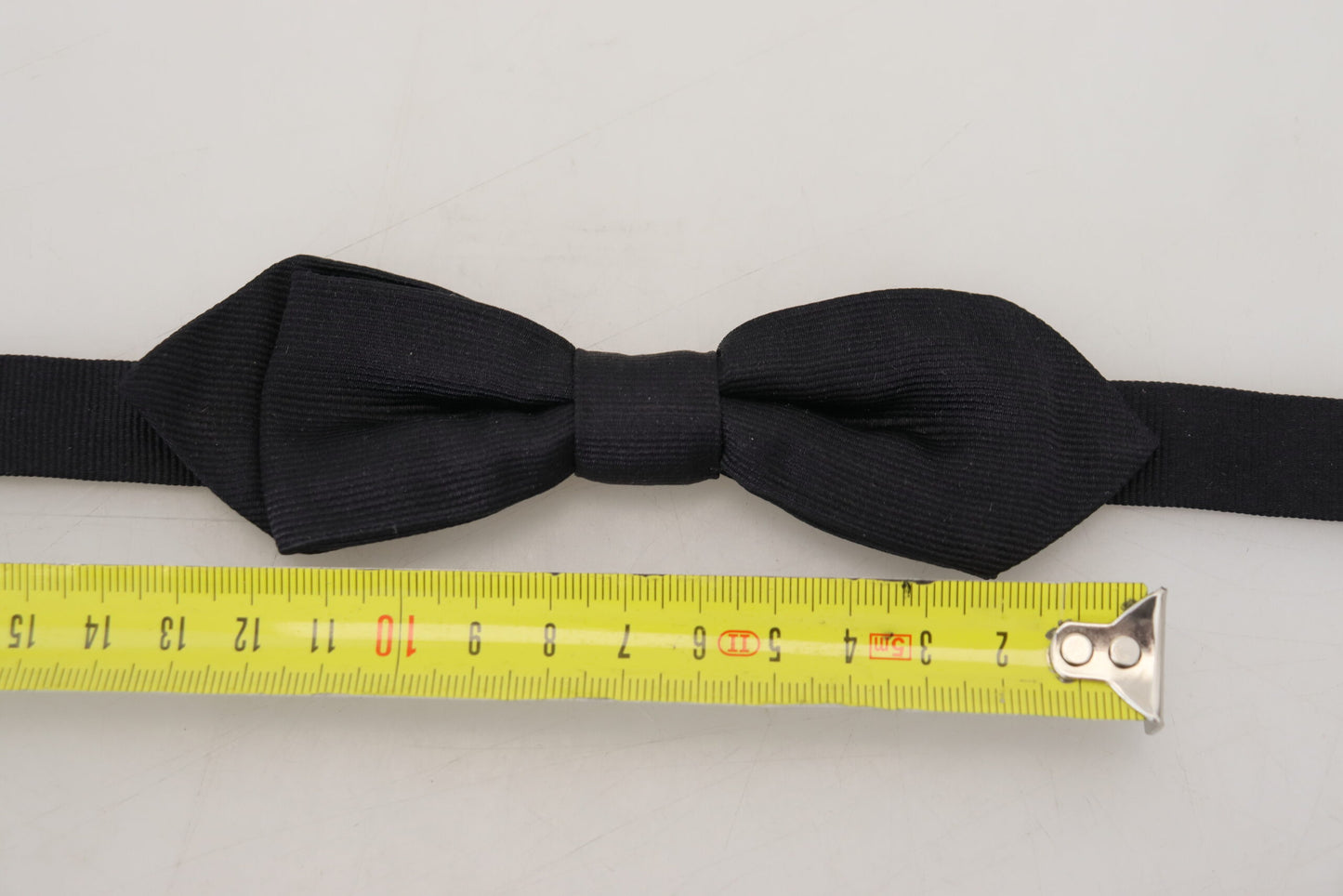 Dolce & Gabbana Elegant Black Silk Bow Tie