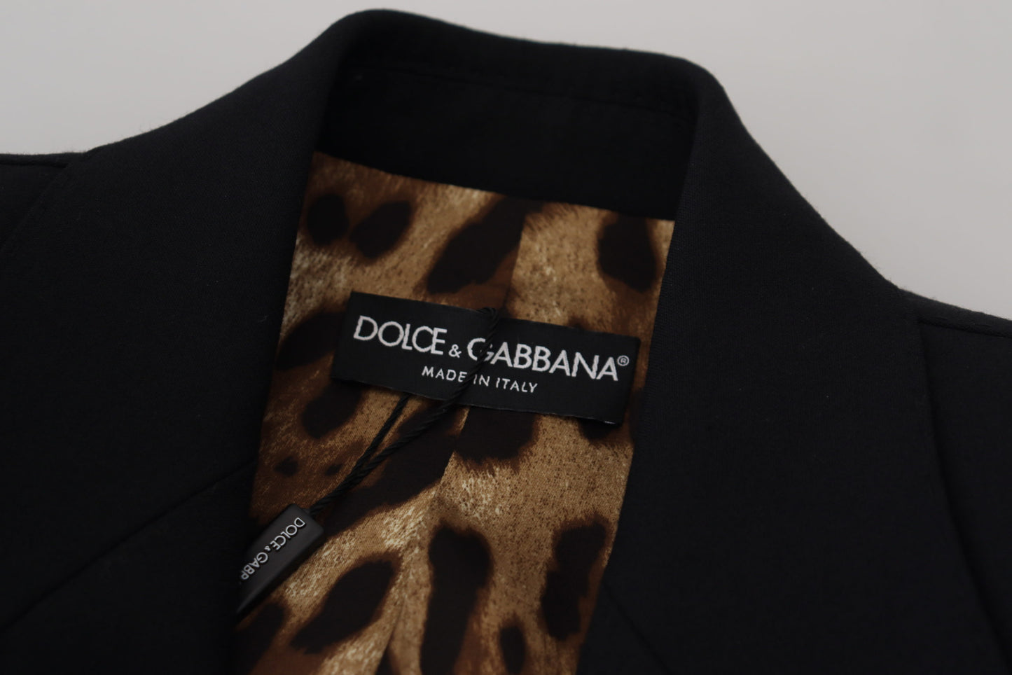 Dolce & Gabbana Black Long Sleeves Single Breasted Jacket