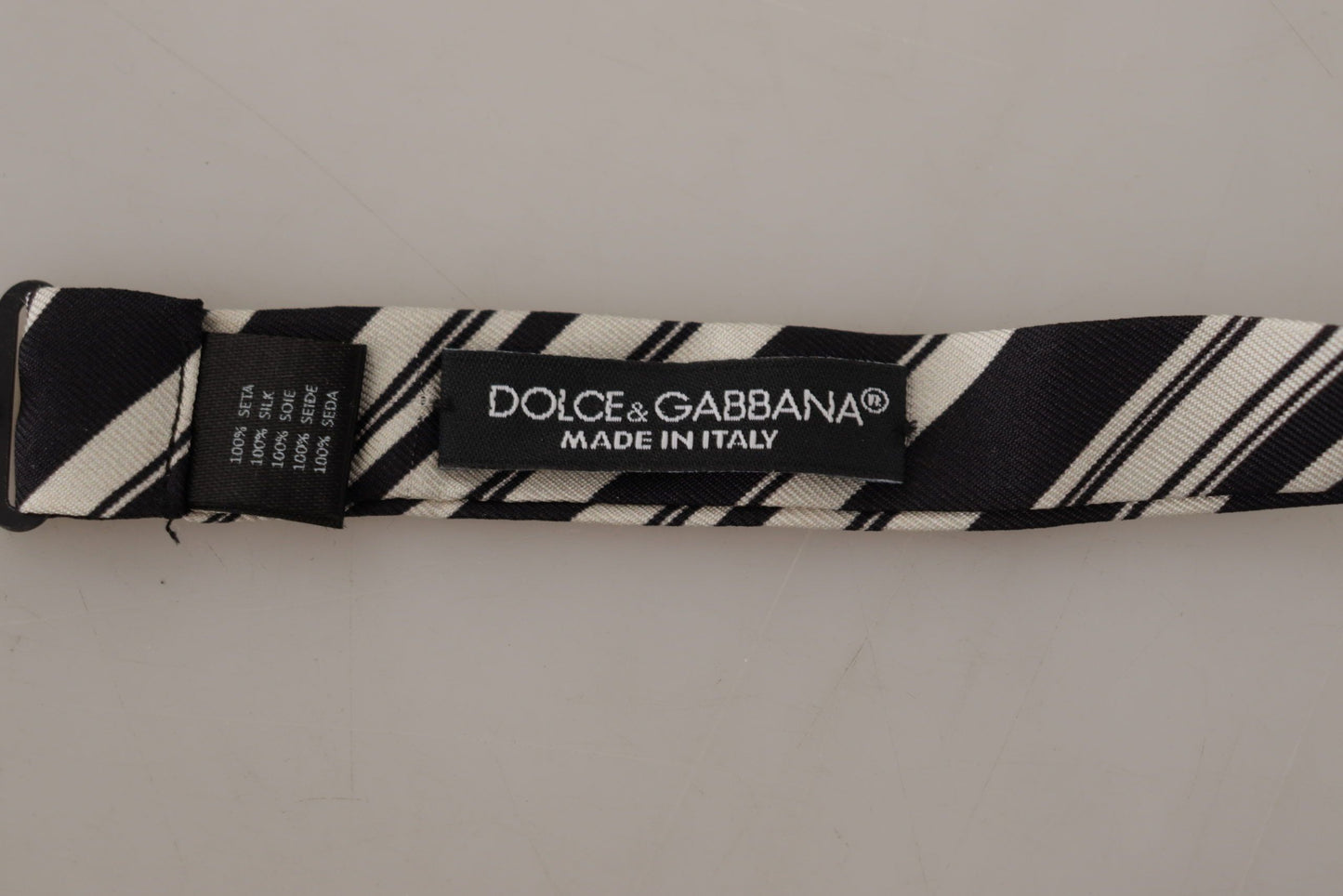 Dolce & Gabbana Silken Elegance - Timeless Men's Designer Tie