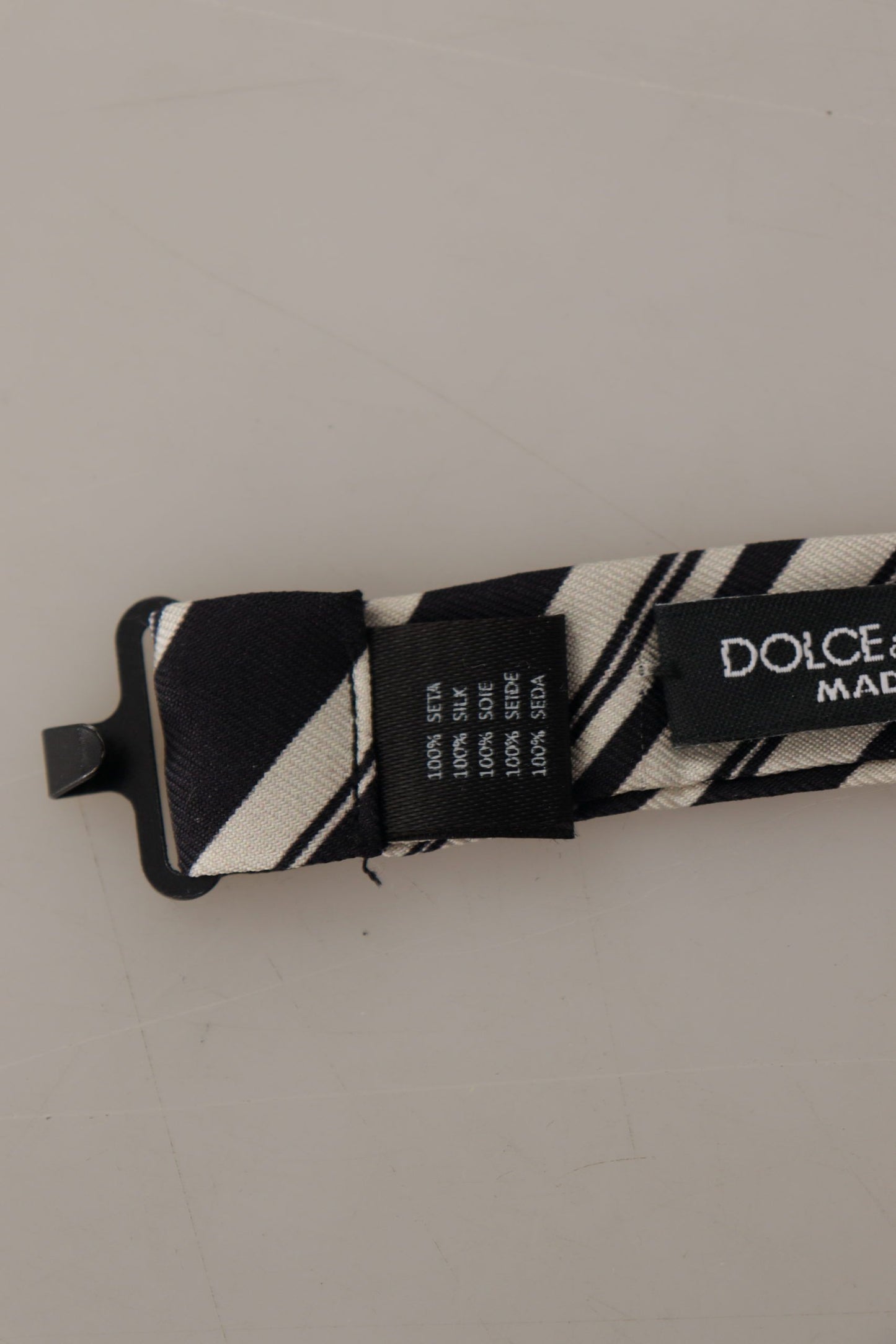 Dolce & Gabbana Silken Elegance - Timeless Men's Designer Tie