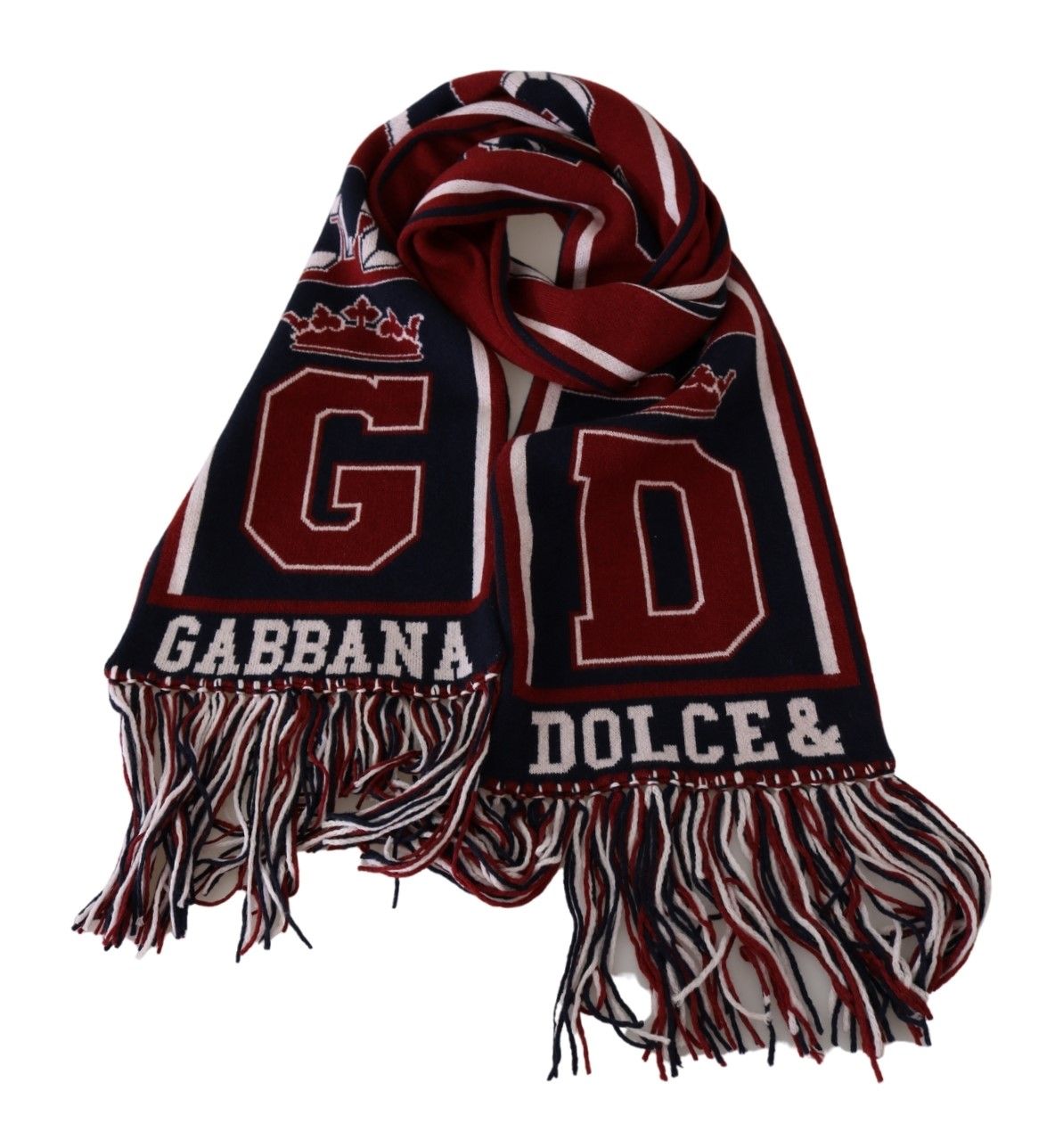 Dolce & Gabbana Authentic Cashmere Royal Love Scarf