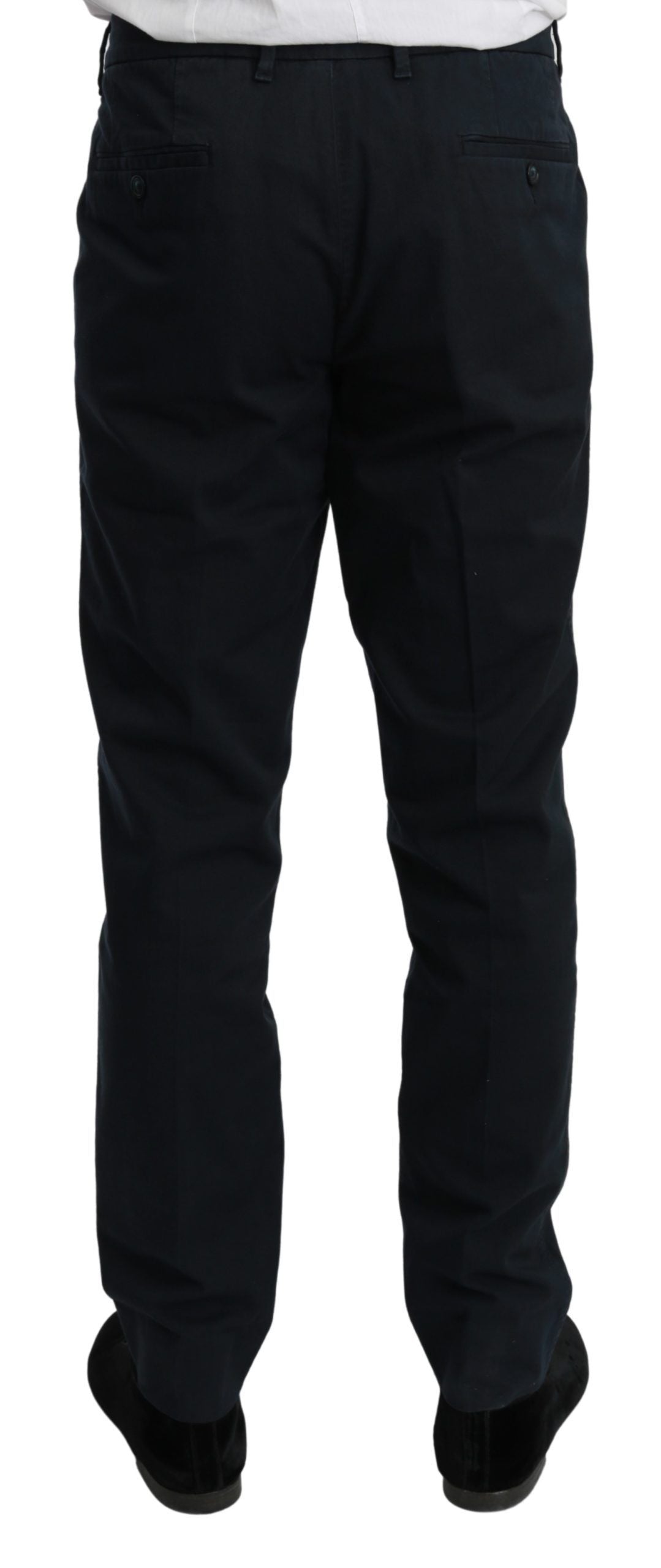 Dolce & Gabbana Sleek Italian Denim Chinos for the Modern Man