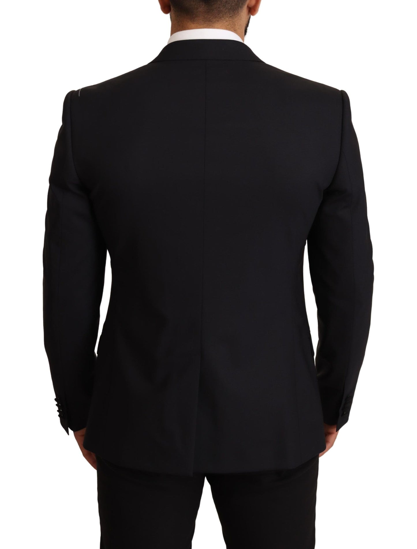 Dolce & Gabbana Elegant Slim Fit Embroidered Blazer