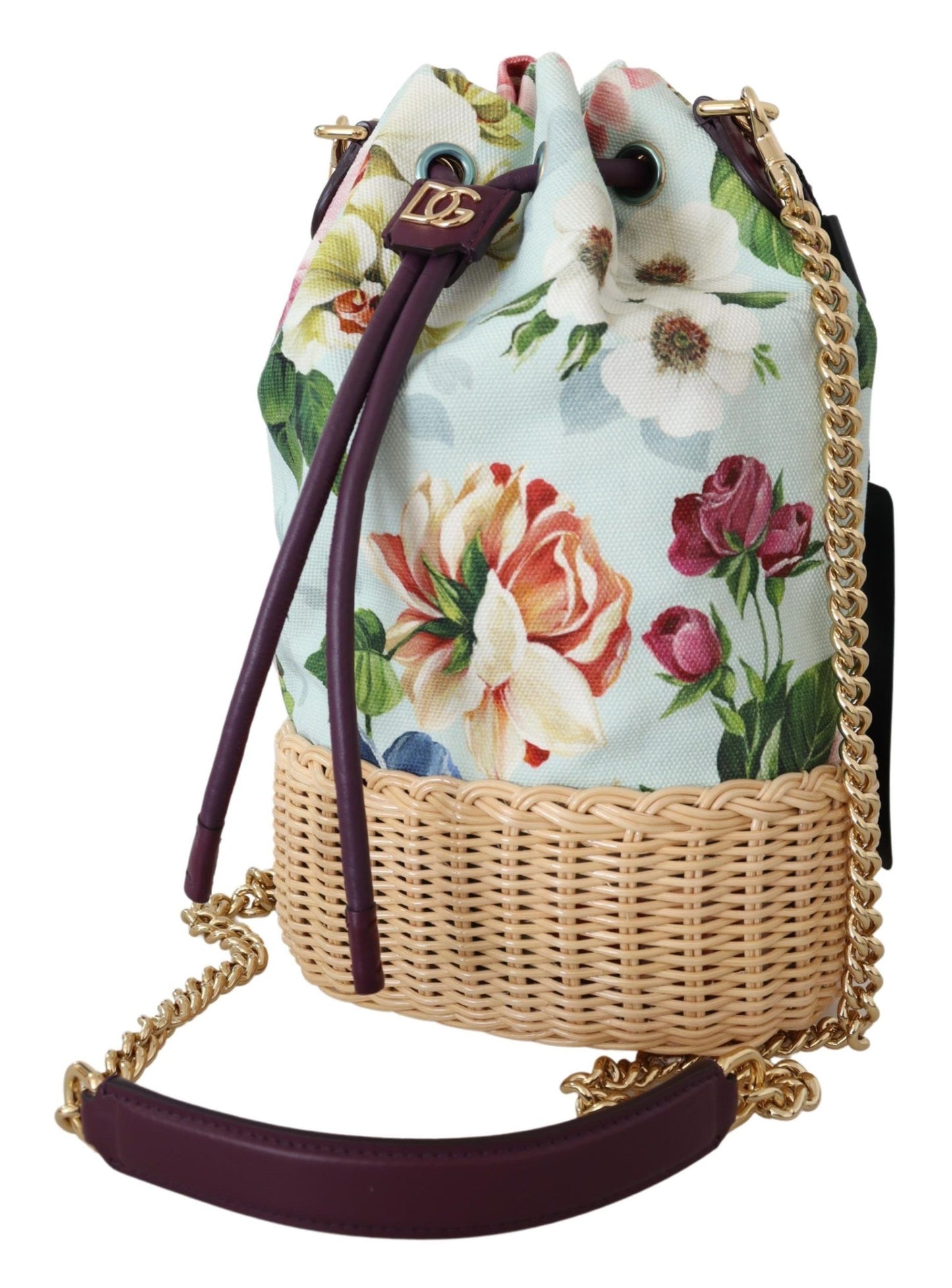 Dolce & Gabbana Chic Floral MILLENNIALS Shoulder Bag