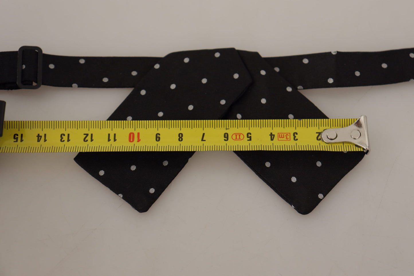 Dolce & Gabbana Elegant Polka Dot Silk Bow Tie