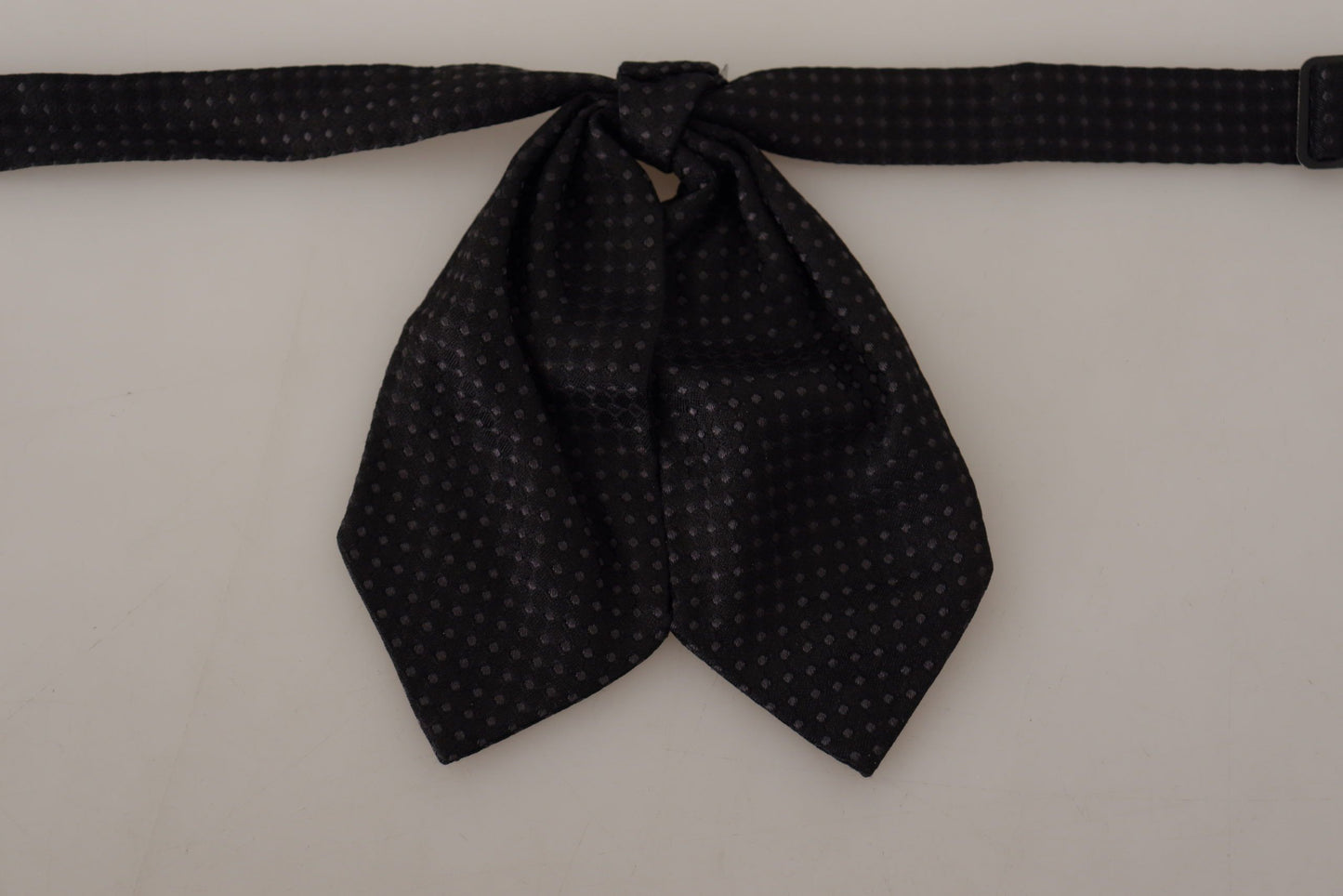 Dolce & Gabbana Elegant Polka Dot Silk Bow Tie