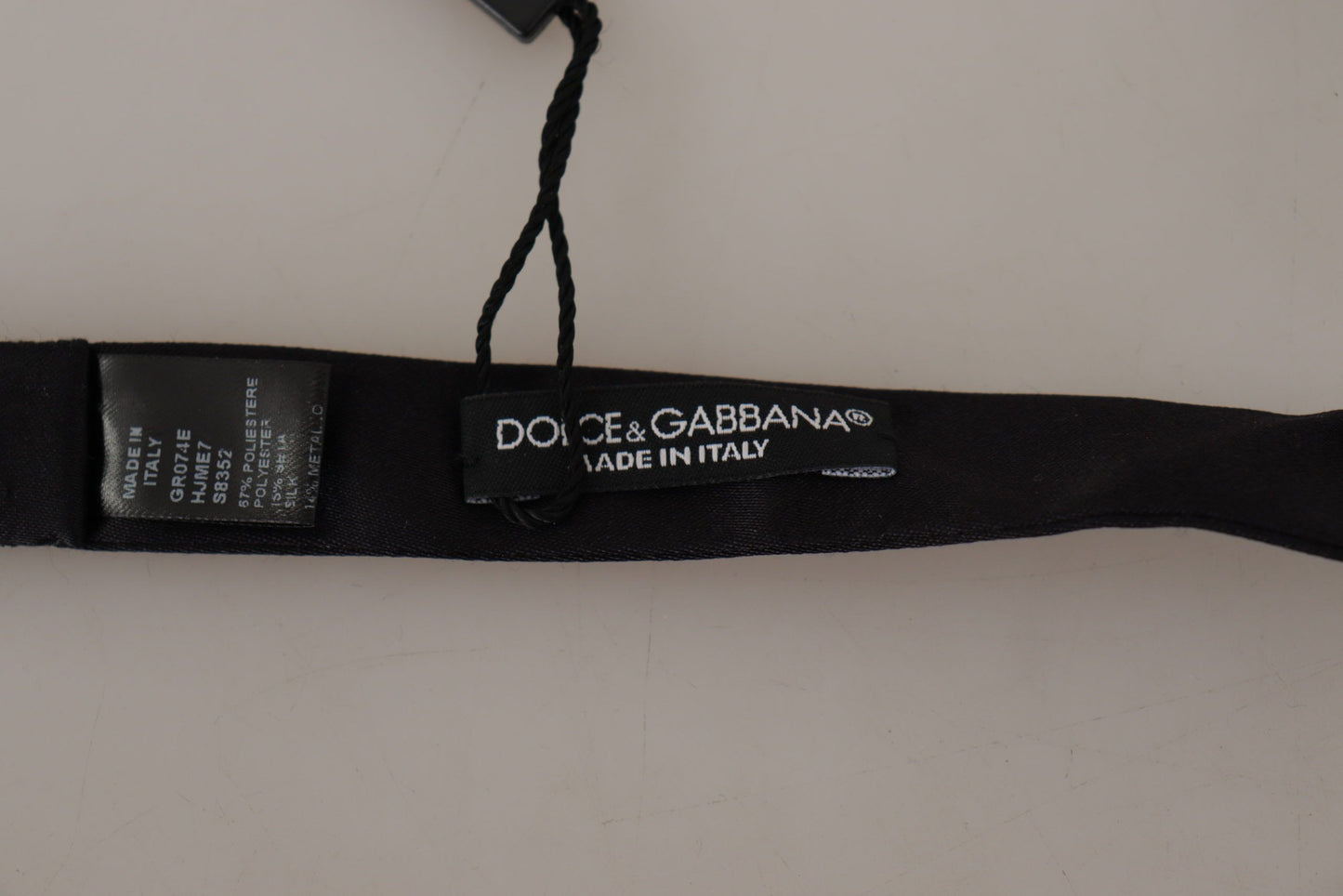 Dolce & Gabbana Elegant Bordeaux Bow Tie