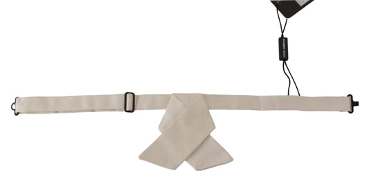 Dolce & Gabbana Elegant Silk Bow Tie for Sophisticated Evenings