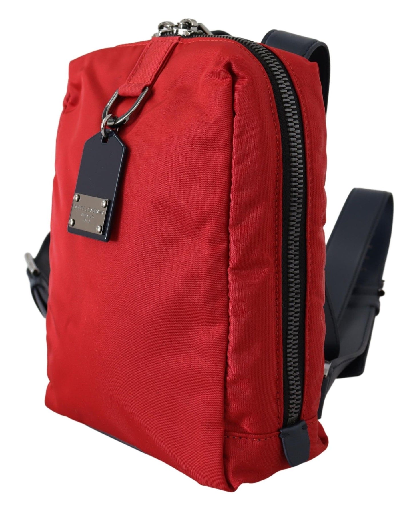 Dolce & Gabbana Chic Red Nylon Mini Backpack for Men