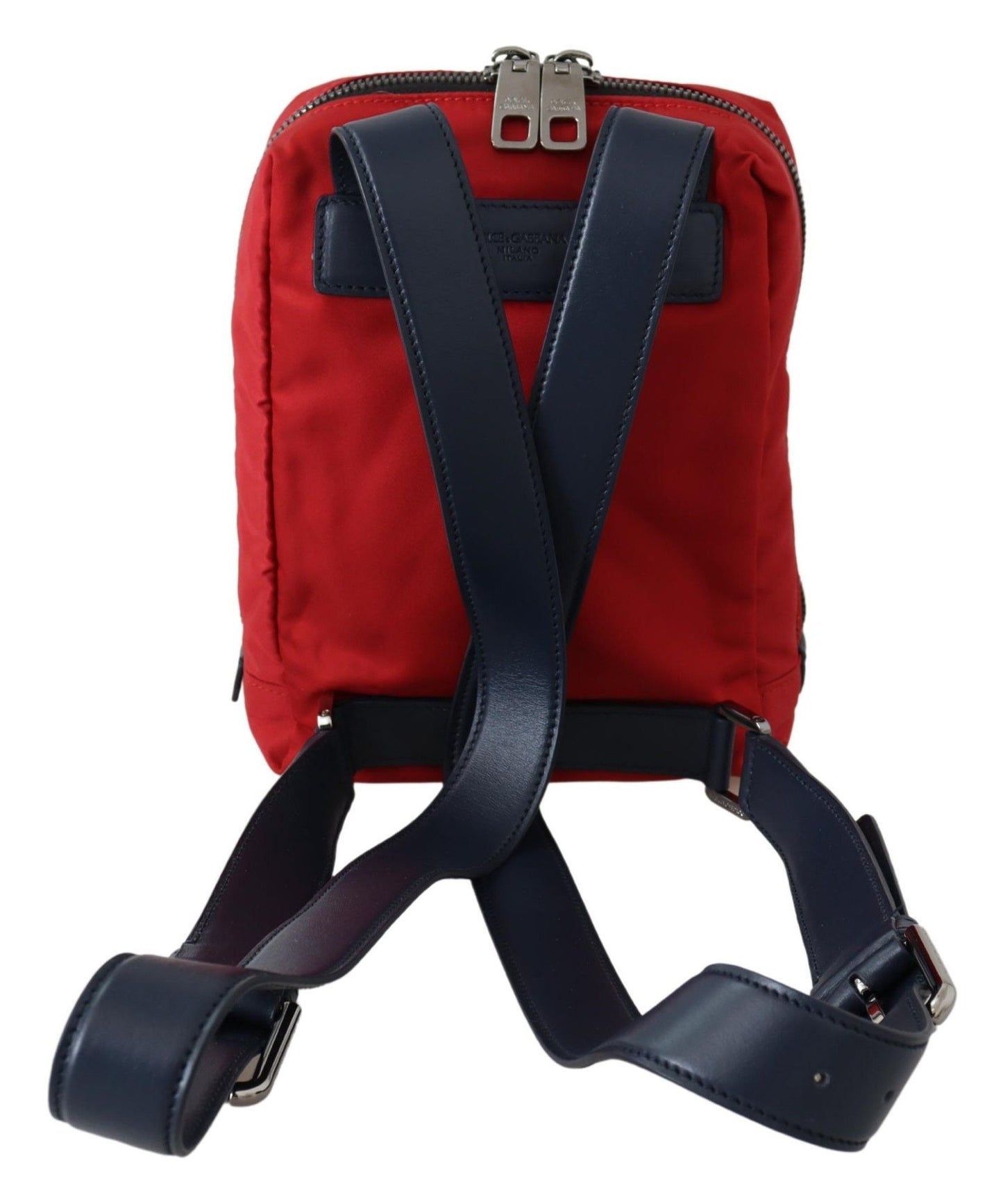 Dolce & Gabbana Chic Red Nylon Mini Backpack for Men