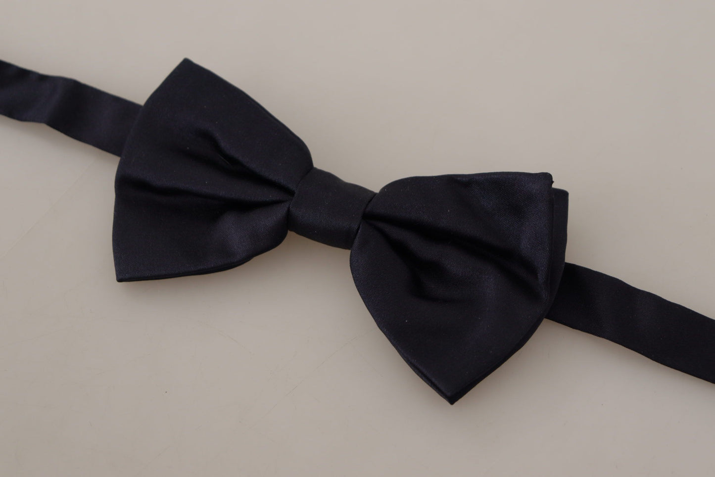 Dolce & Gabbana Elegant Blue Silk Bow Tie