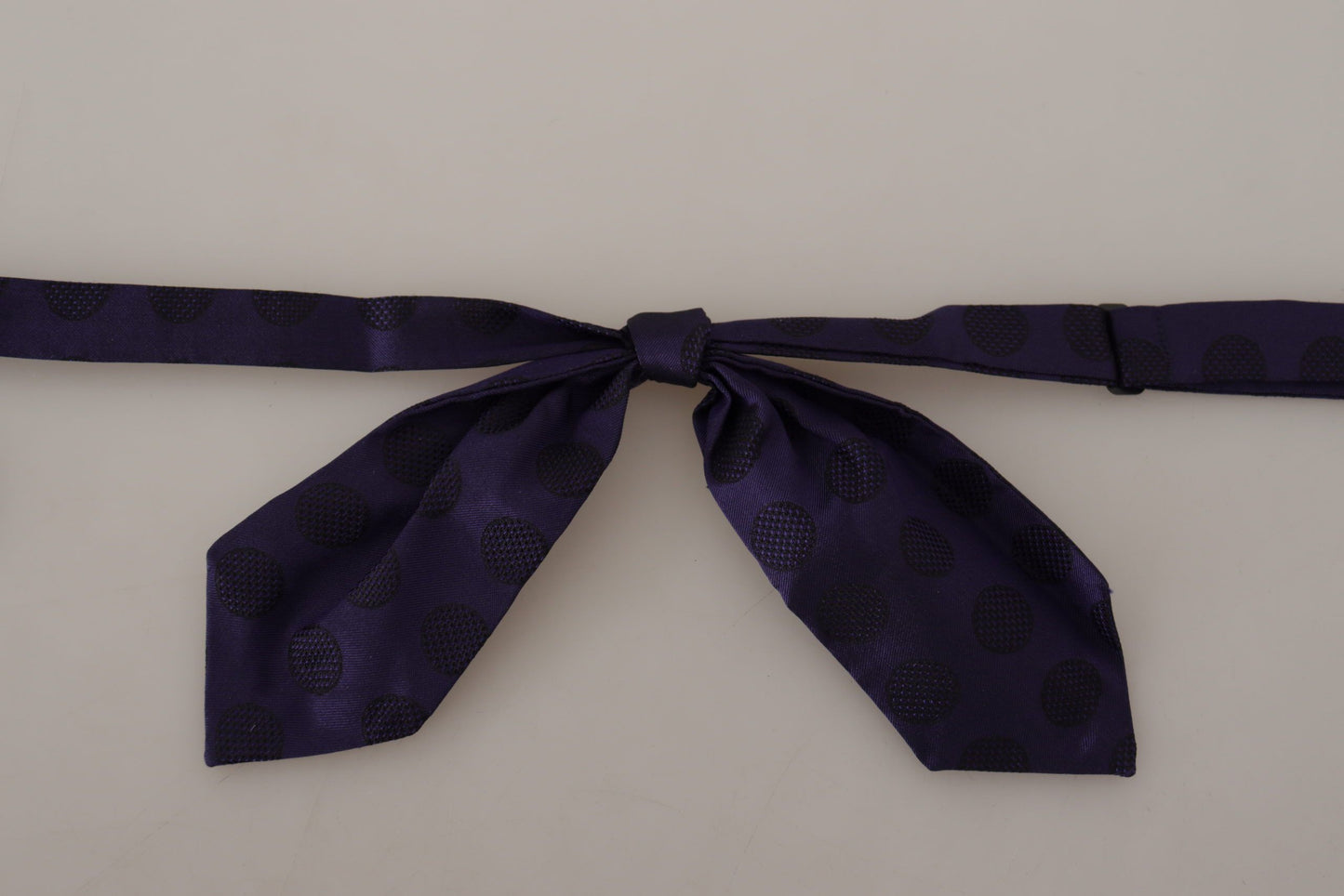 Dolce & Gabbana Elegant Silk Bow Tie in Blue