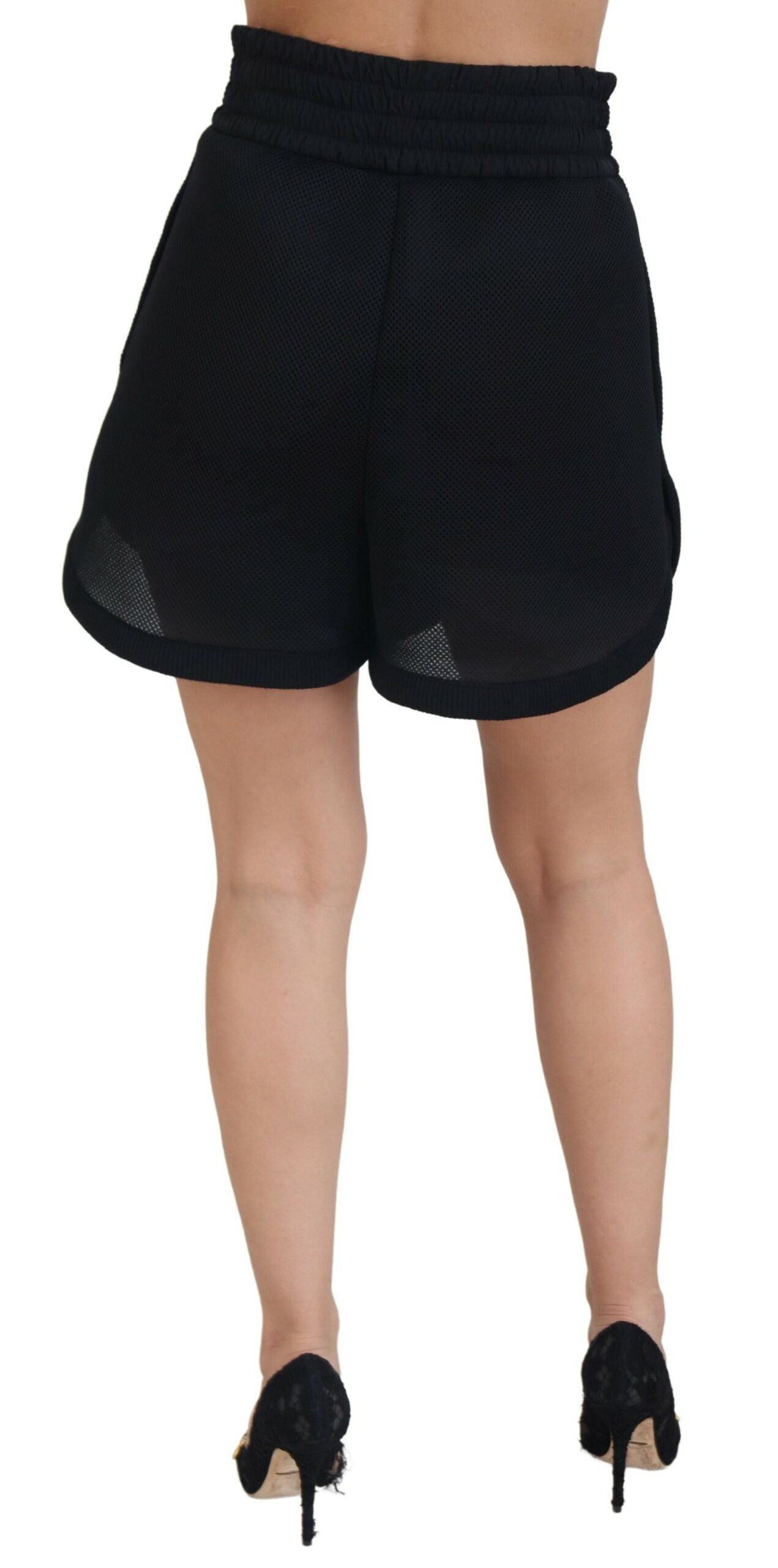 Dolce & Gabbana Elegant High Waist Designer Shorts