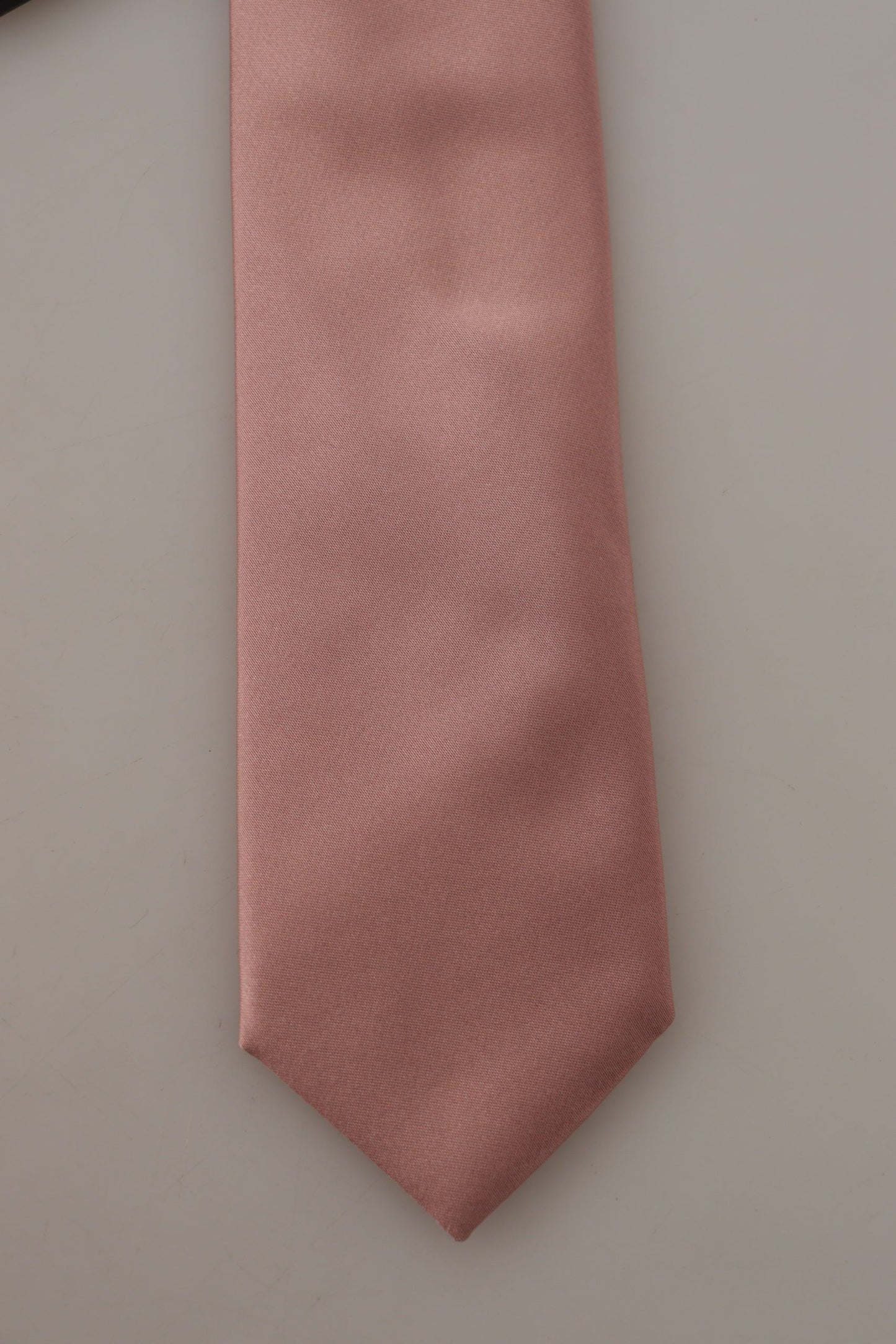 Dolce & Gabbana Elegant Pink Silk Bow Tie