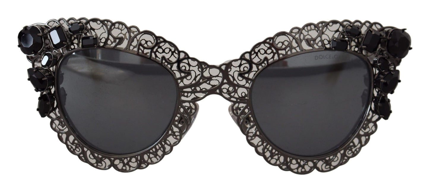 Dolce & Gabbana Exquisite Crystal Cat-Eye Sunglasses