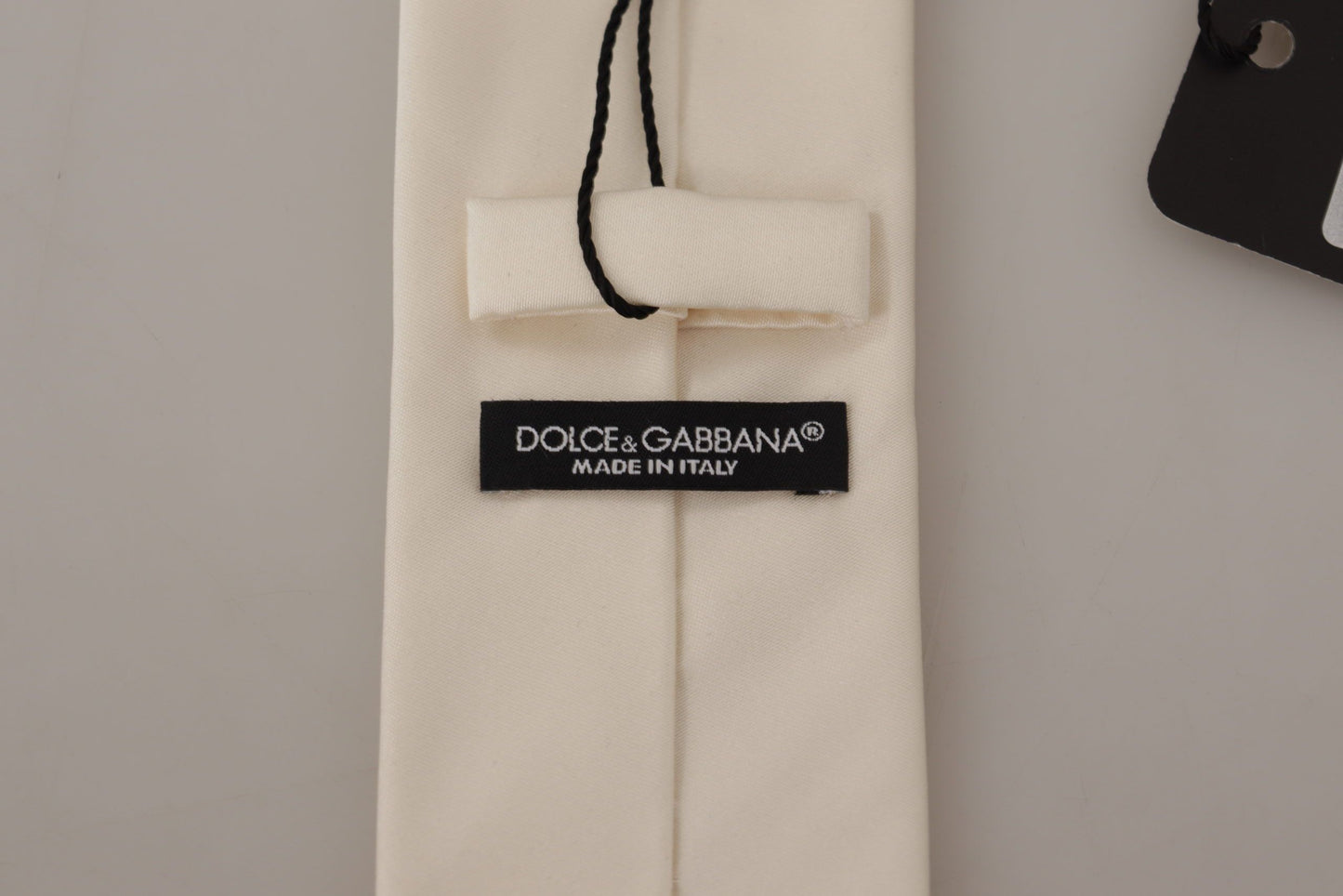 Dolce & Gabbana Elegant Silk Bow Tie for Sophisticated Evenings