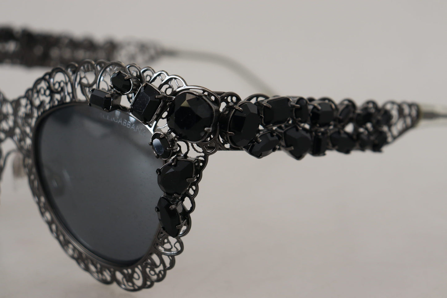 Dolce & Gabbana Exquisite Crystal Cat-Eye Sunglasses