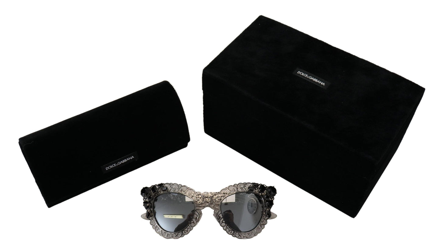 Dolce & Gabbana Exquisite Crystal Cat-Eye Sunglasses