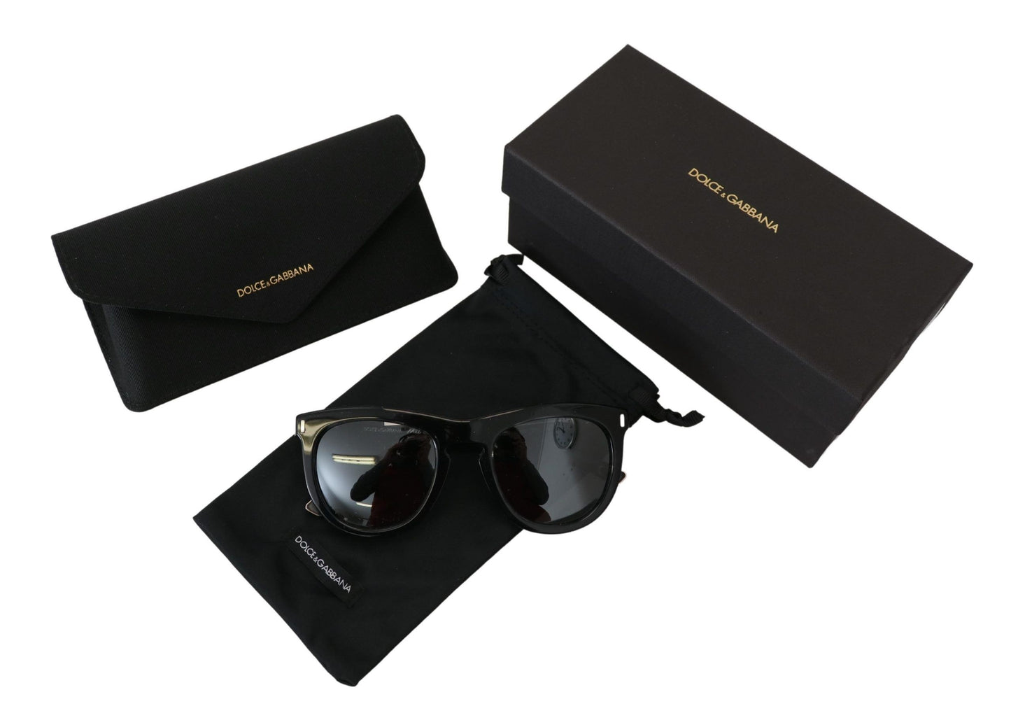 Dolce & Gabbana Elegant Unisex Acetate Sunglasses