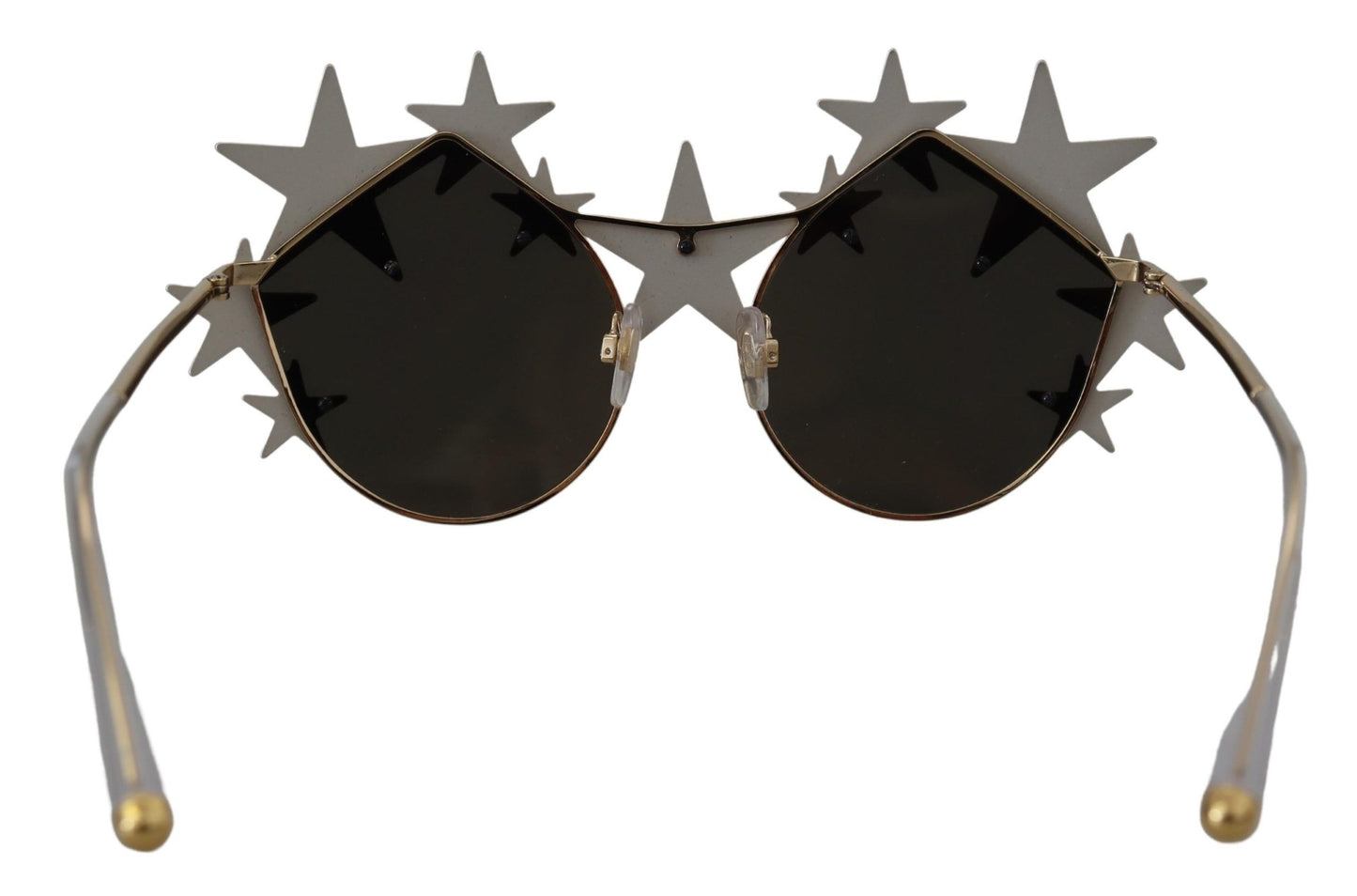 Dolce & Gabbana Gold Star Crystal Embellished Sunglasses