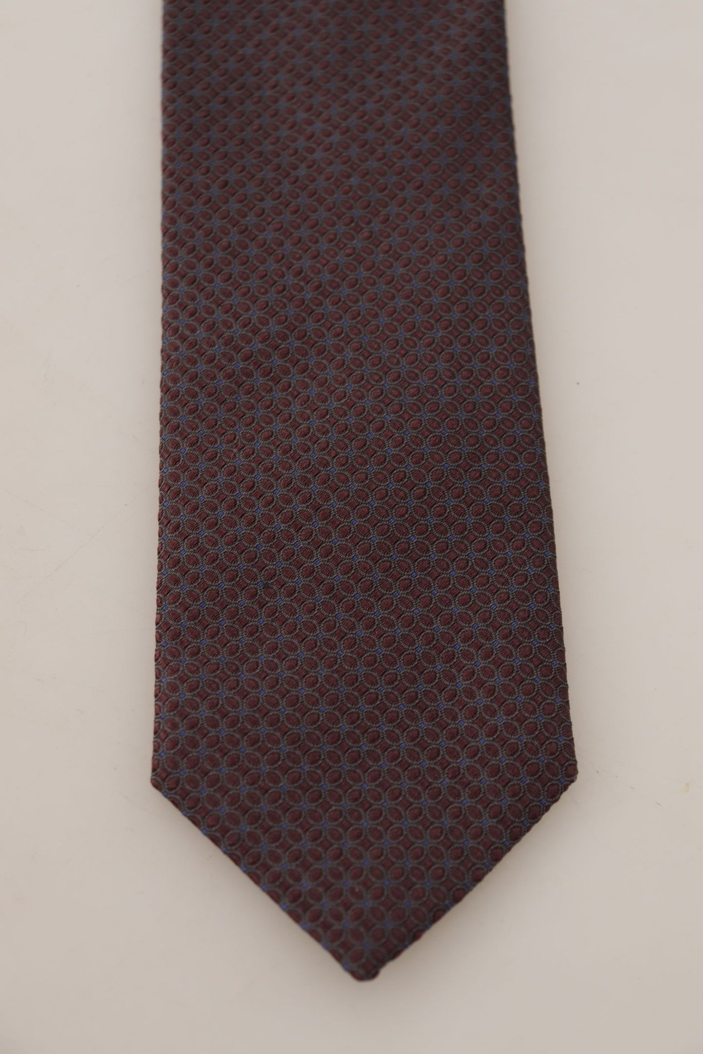 Dolce & Gabbana Elegant Bordeaux Silk Tie