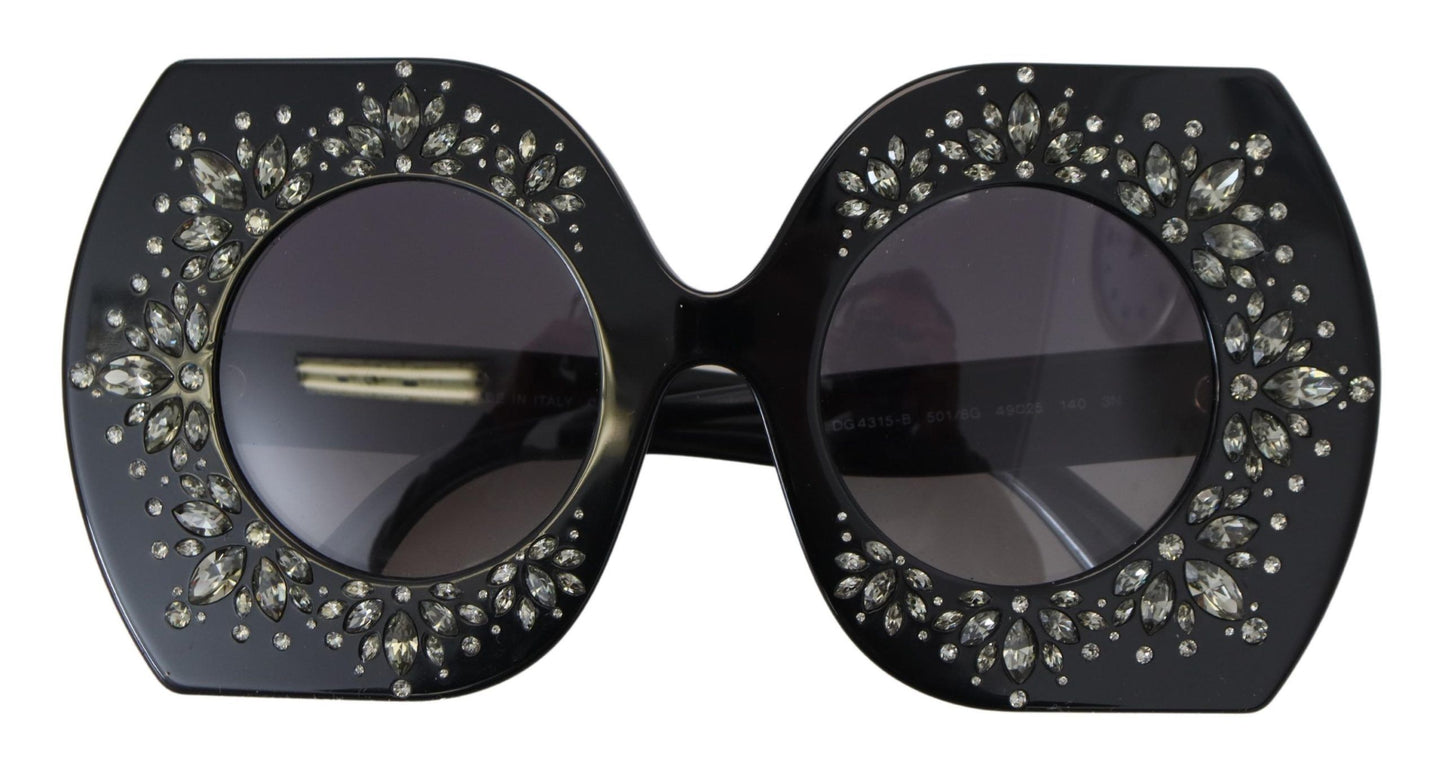 Dolce & Gabbana Stunning Crystal-Embellished Sunglasses