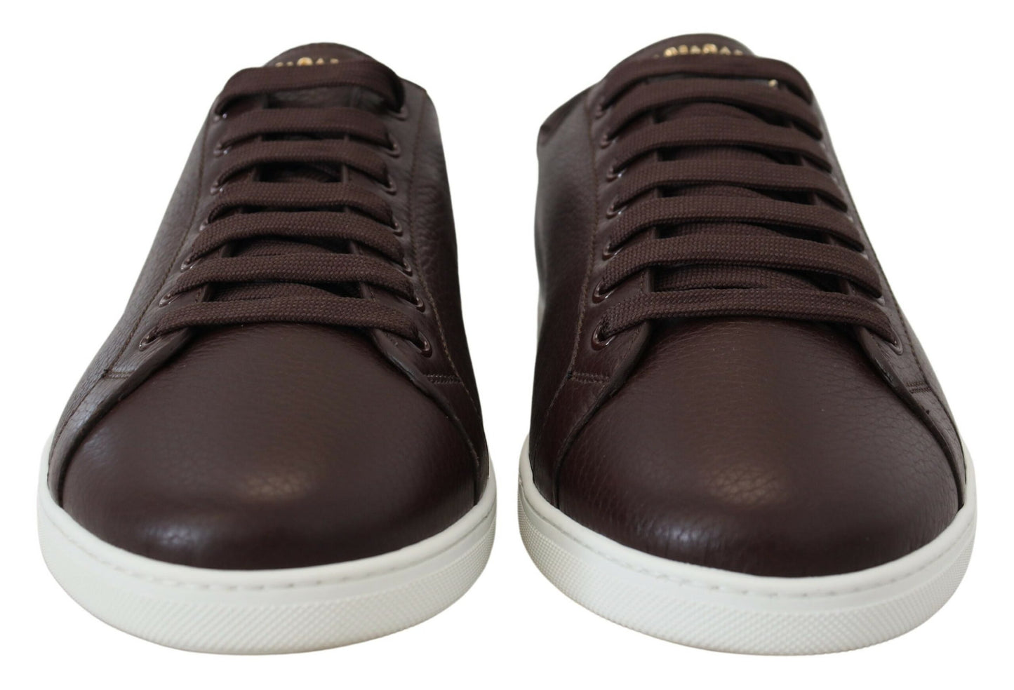 Dolce & Gabbana Elegant Leather Low Top Sneakers