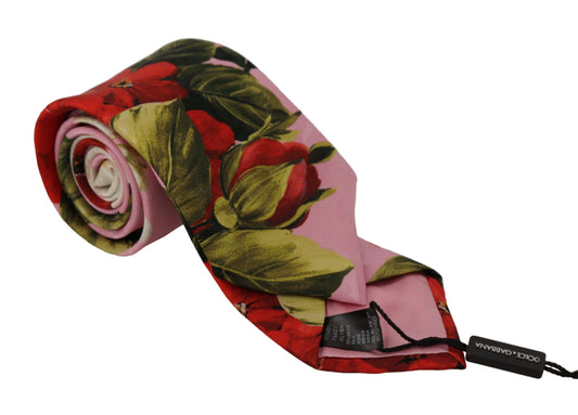 Dolce & Gabbana Elegant Multicolor Silk Bow Tie