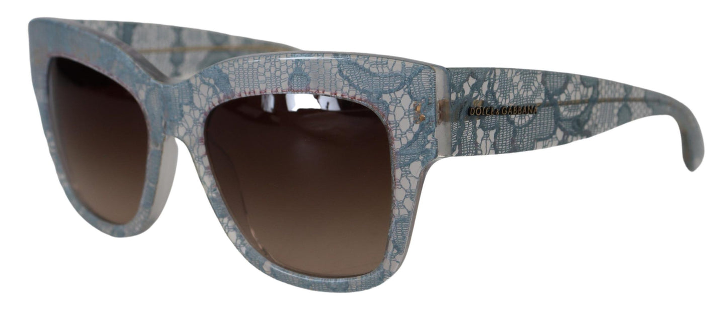 Dolce & Gabbana Chic Sicilian Lace Acetate Sunglasses