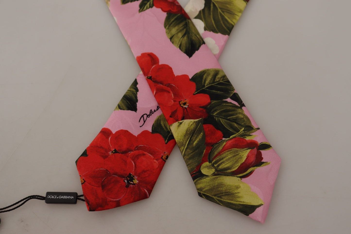 Dolce & Gabbana Elegant Multicolor Silk Bow Tie