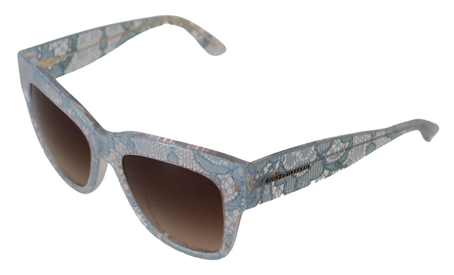 Dolce & Gabbana Chic Sicilian Lace Acetate Sunglasses