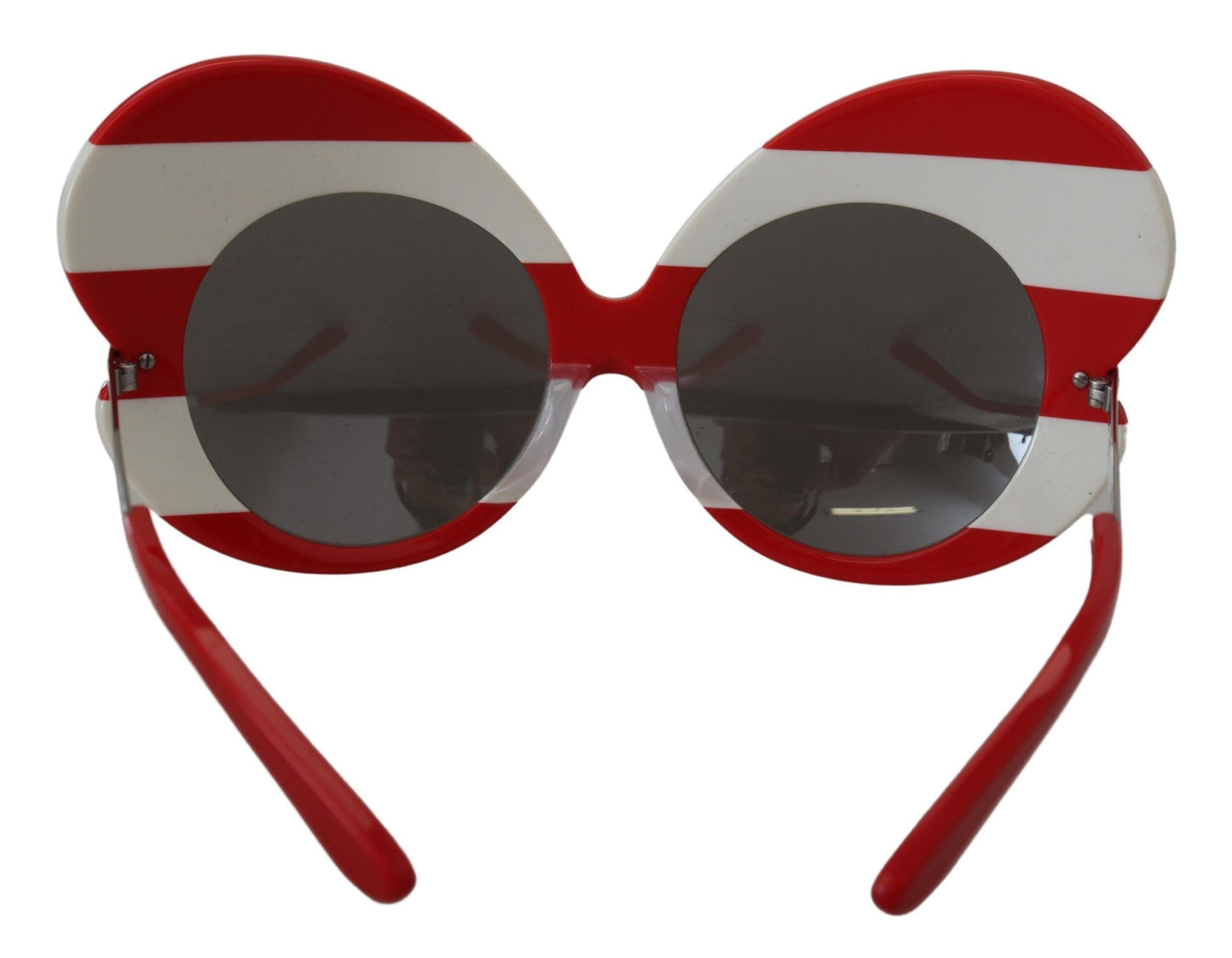 Dolce & Gabbana Butterfly Striped Chic Sunglasses