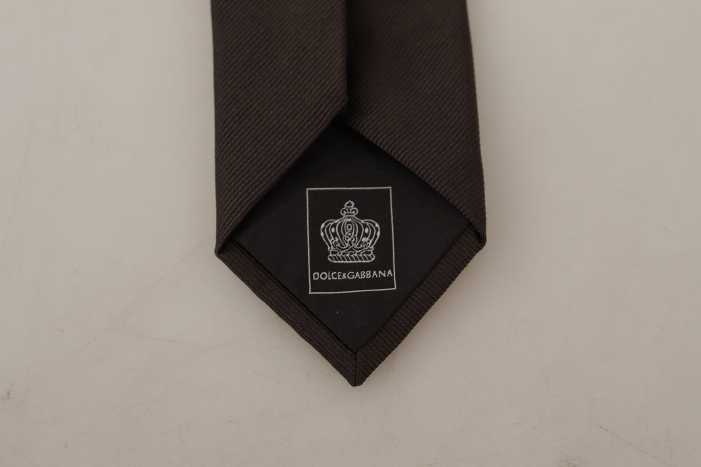 Dolce & Gabbana Elegant Black Silk Tie