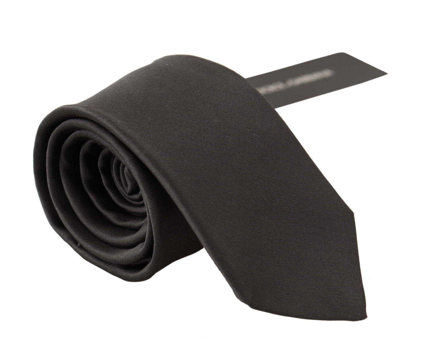 Dolce & Gabbana Elegant Silk Black Tie