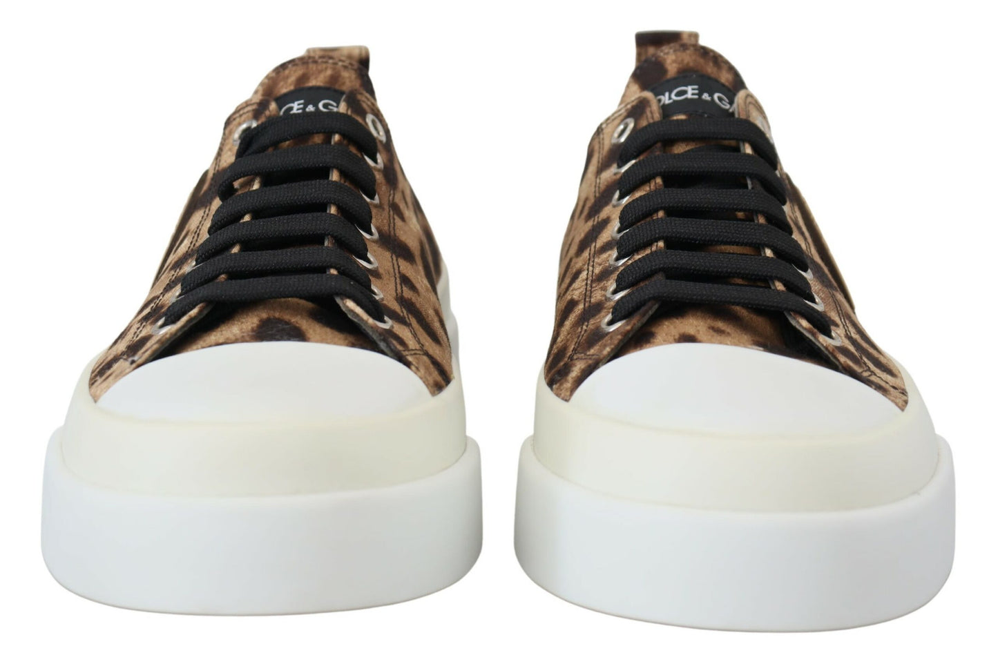 Dolce & Gabbana Sleek Leopard Pattern Low Top Sneakers