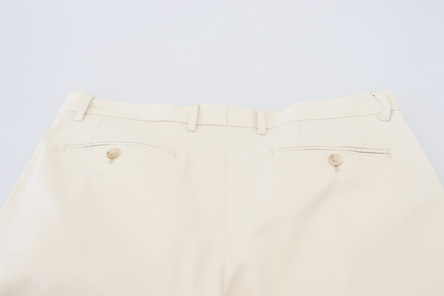 Dolce & Gabbana White Chinos Cotton Stretch Casual Shorts