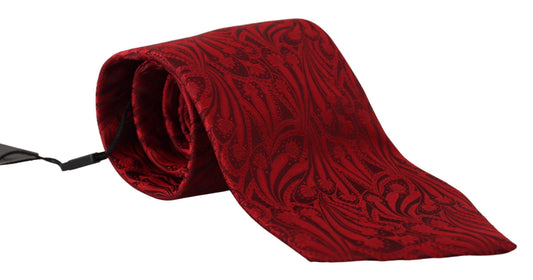 Dolce & Gabbana Elegant Red Silk Men's Tie