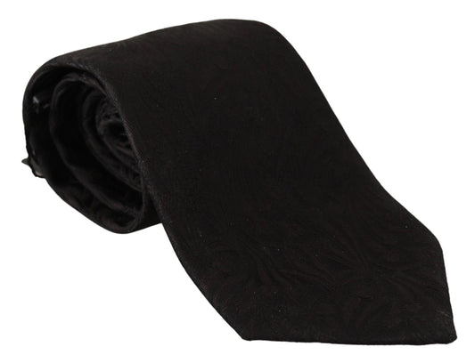 Dolce & Gabbana Elegant Black Silk Tie