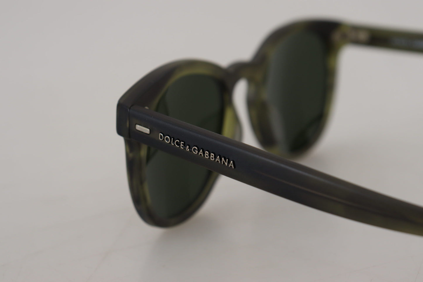 Dolce & Gabbana Chic Havana Green Designer Sunglasses