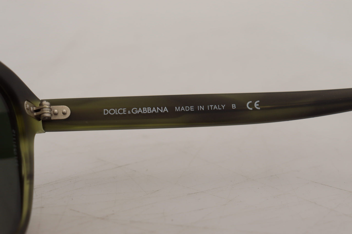 Dolce & Gabbana Chic Havana Green Designer Sunglasses