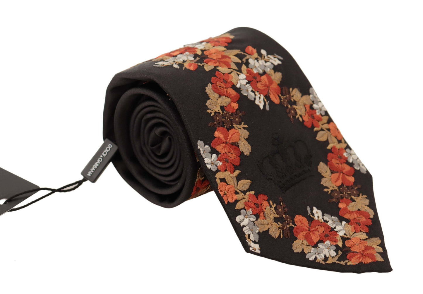 Dolce & Gabbana Elegant Silk Black Tie for Sophisticated Style