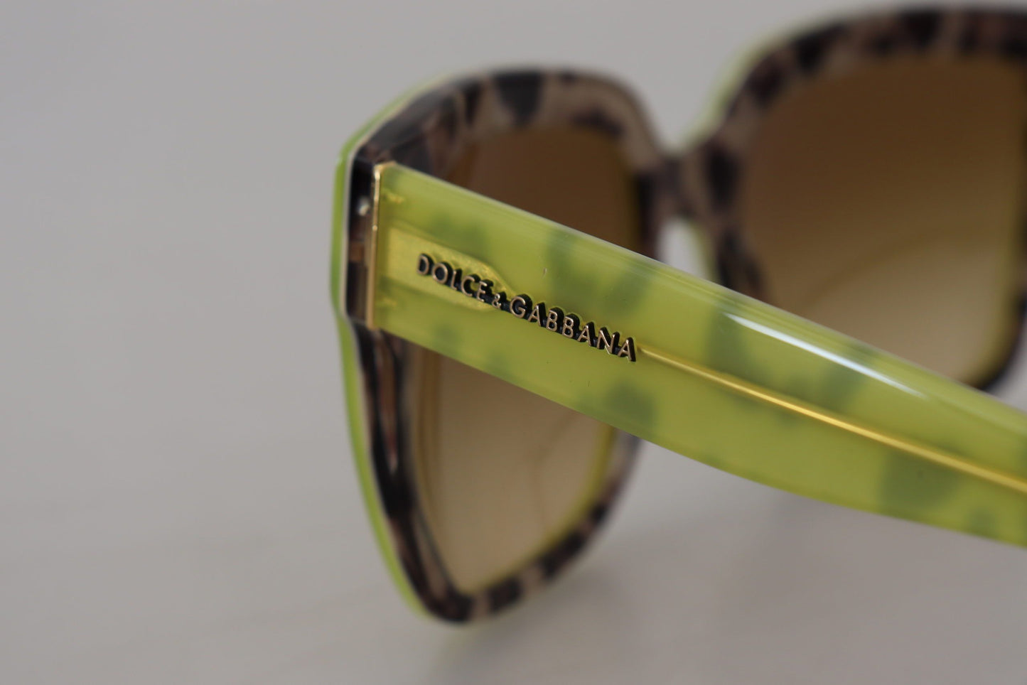 Dolce & Gabbana Chic Leopard Acetate Sunglasses