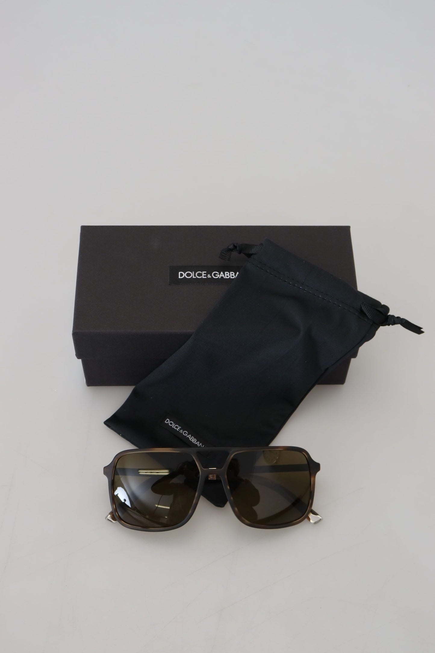 Dolce & Gabbana Chic Basalto Collection Brown Sunglasses