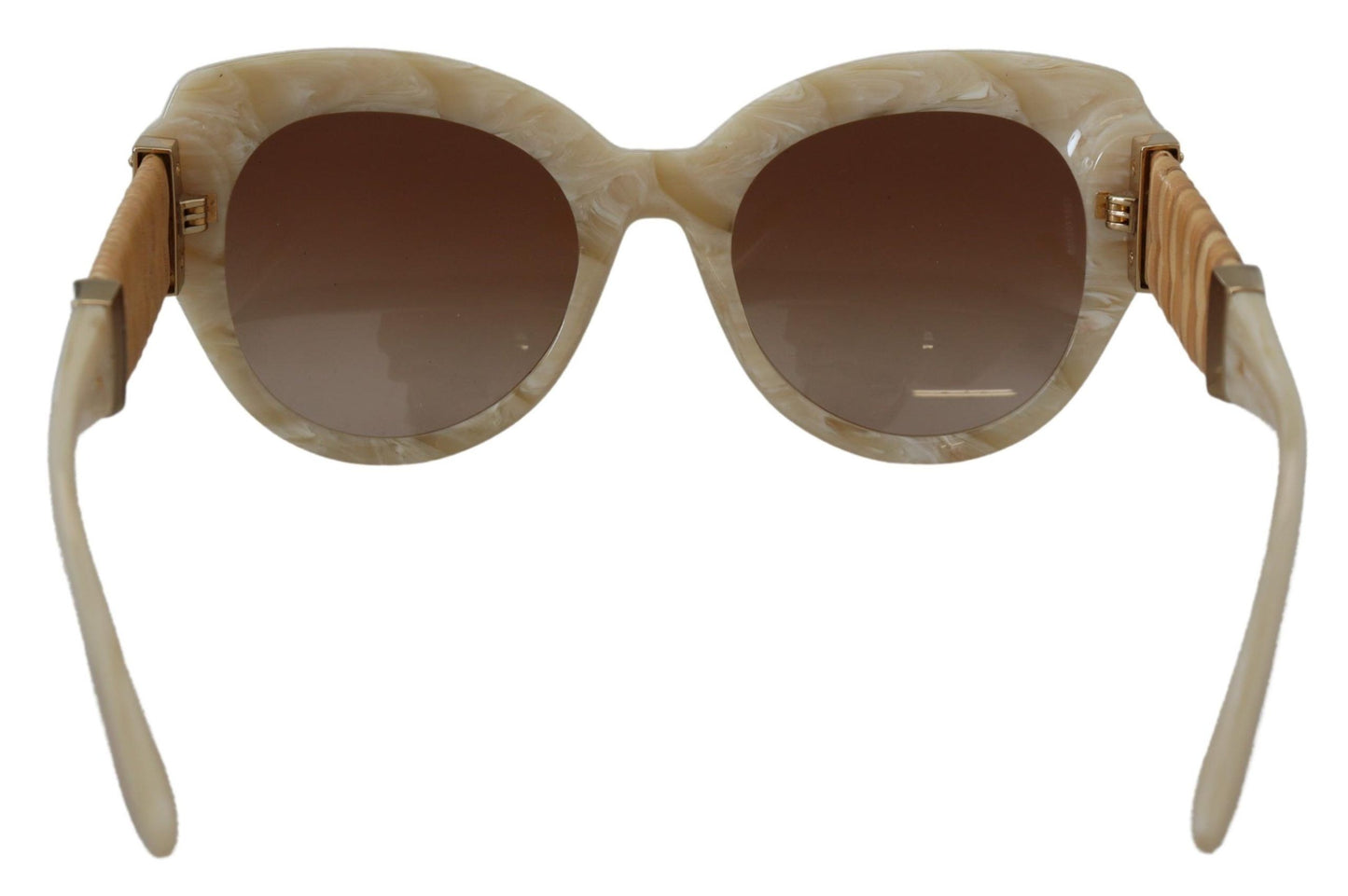 Dolce & Gabbana Chic Beige Acetate Sunglasses for Women