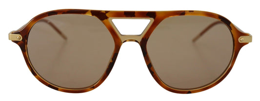 Dolce & Gabbana Chic Brown Acetate Sunglasses for Women