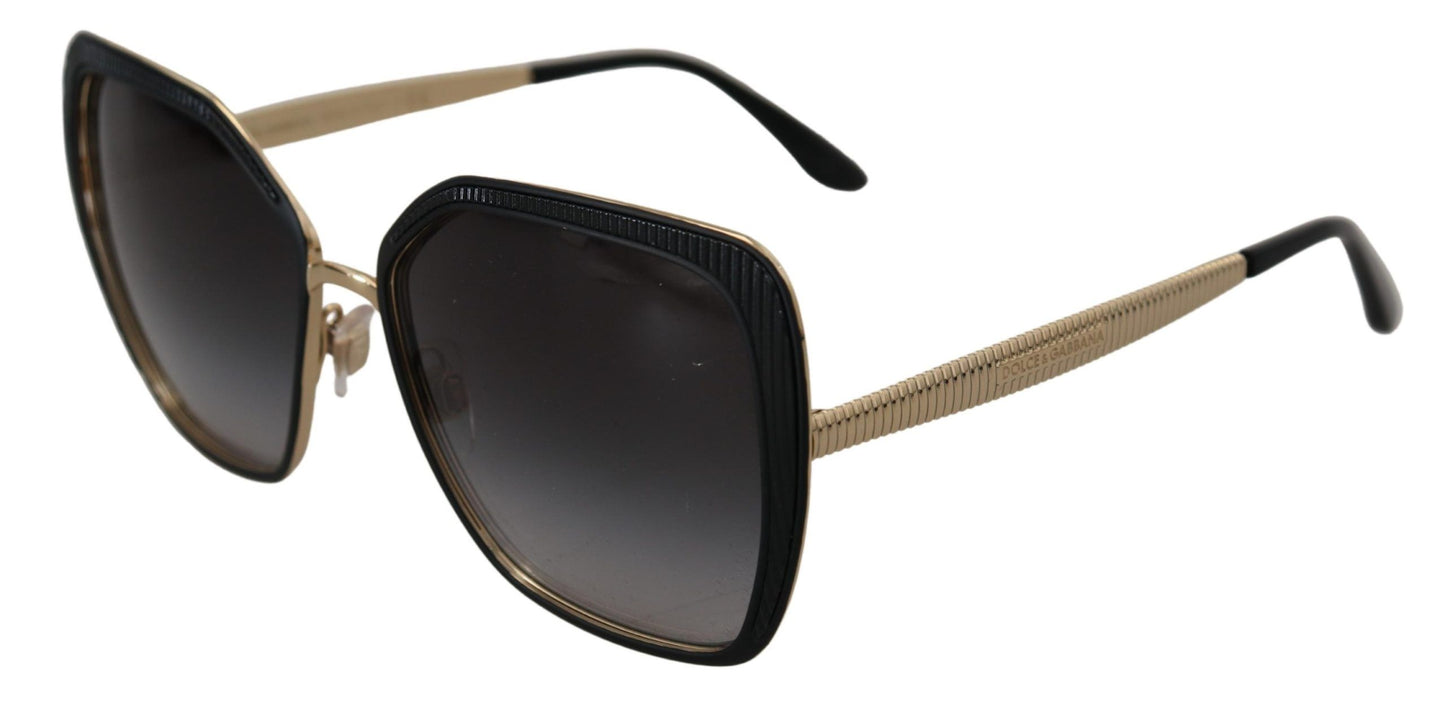 Dolce & Gabbana Elegant Oversize Gradient Sunglasses