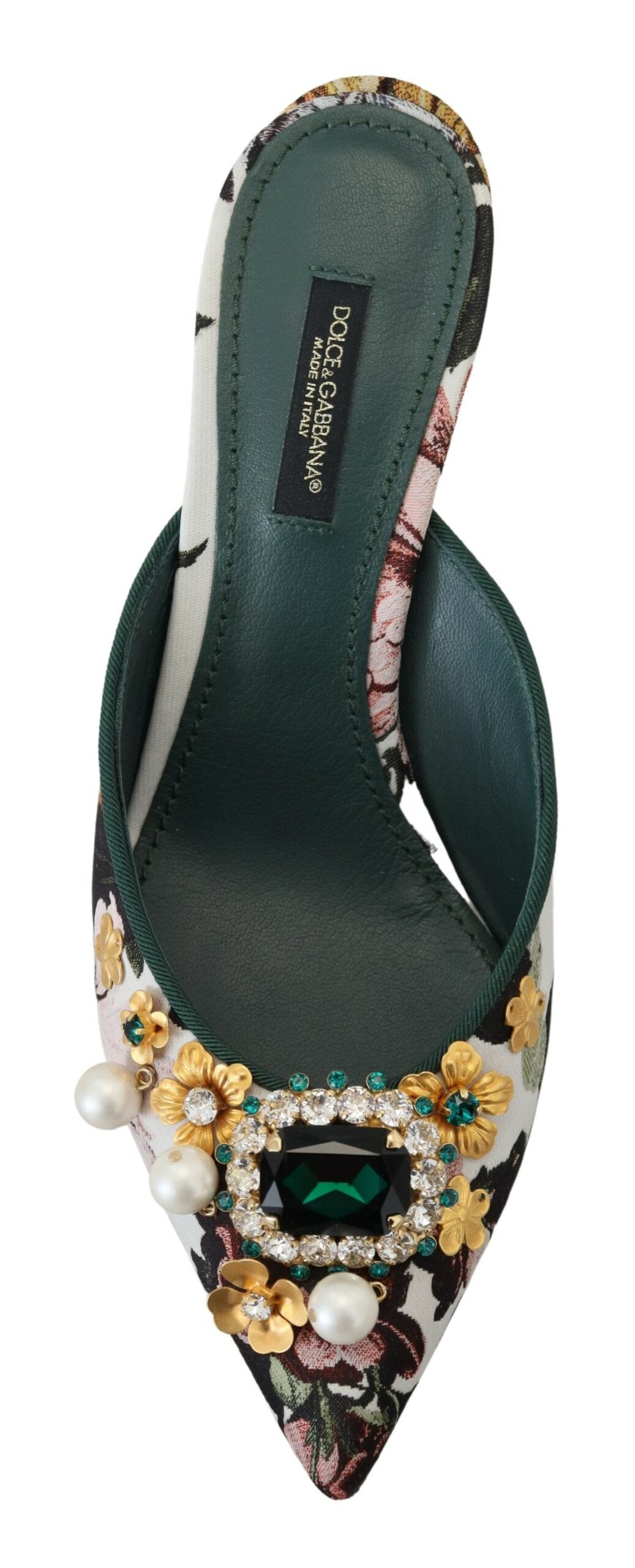 Dolce & Gabbana Multicolor Flat Luxury Sandals