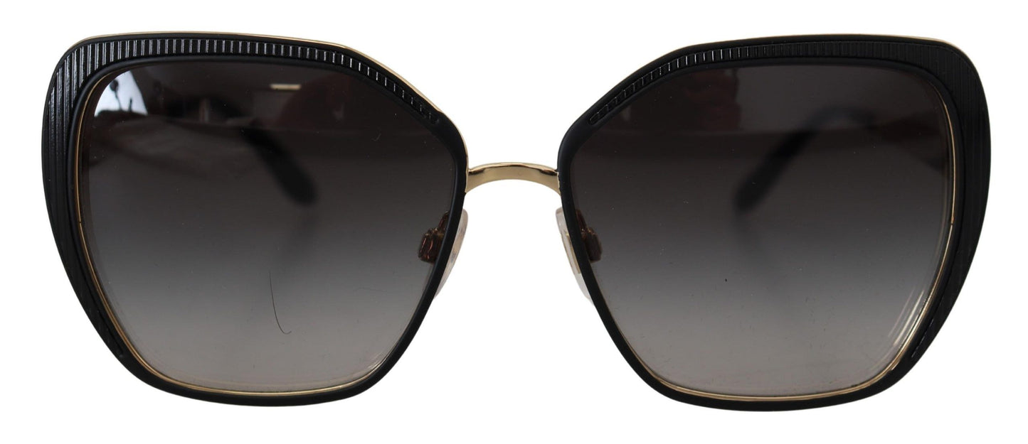 Dolce & Gabbana Elegant Oversized Gradient Sunglasses